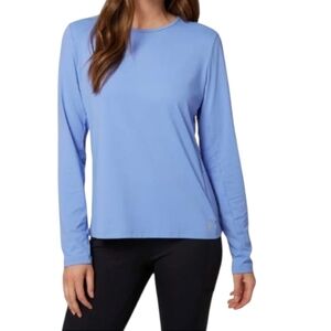 HANG TEN Womens Long Sleeve Crewneck Pullover Sun Tee